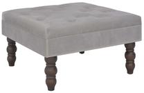 Pufas VLX Stool, tamsiai pilka sp., 60 cm x 60 cm x 36 cm