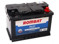 Akumulators Rombat Pilot, 12 V, 75 Ah, 650 A