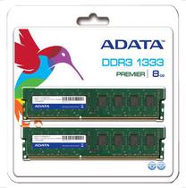 Operatiivmälu (RAM) Adata AD3U1333W4G9-2, DDR3 (RAM), 8 GB, 1333 MHz