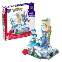 Konstruktorius Mattel Mega Bloks Pokemon Piplup ir Sneasel sniego diena HKT20, 183 vnt.