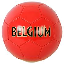 Futbola bumba E&L Sports Belgium, 5 izmērs, sarkana krās.