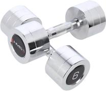 Svarmenų rinkinys HMS Chrome Dumbbells, 2 x 6 kg