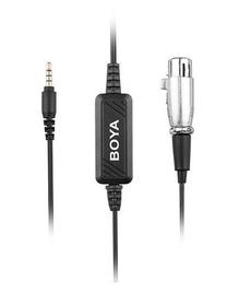 Adapteris Boya XLR To 3.5mm Adapter w/ Pre-Amplifier BY-BCA6 3.5 mm male, XLR female, 6 m