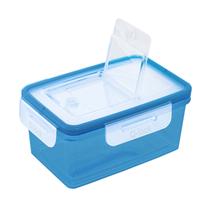 Toidukarp Branq Q-lock, 0.575 l, 18.8 cm x 12.8 cm, sinine v.