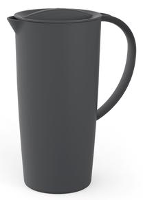Plastmasas krūze 1705808046, 1.2 ml, 10.5 cm, plastmasa, melna krās.