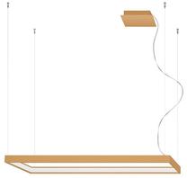 Valgusti rippuv Thoro Lighting Tuula M TH.164, LED, 4000 °K, 1 x 50 W, kuldne v. / kuldne v.
