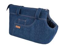 Dzīvnieku pārvadāšanas soma Amiplay Denim, 35 cm x 21 cm x 24 cm, S