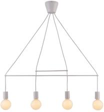 Valgusti rippuv Candellux Alto 34-70906, E27, 4 x 40 W, valge v. / valge v.