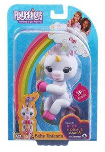 Interaktīva rotaļlieta Fingerlings 3708, 8 cm, universāls, balta krās.