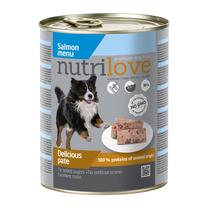 Mitrā barība (konservi) suņiem Nutrilove, zivs, 0.8 kg