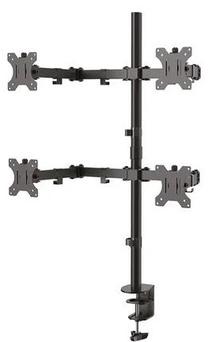 Stiprinājumi monitoriem Neomounts By Newstar FPMA-D550D4BLACK, 13-27", 8 kg