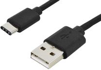 Vads Ednet USB / USB USB 2.0 male, USB 2.0, 1.8 m, melna krās.