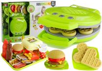Rotaļu virtuves piederumi Waffle Maker, daudzkrāsaina
