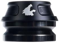 Dviračio vairo kolonėlė Stress Spinset Headset, aliuminis, juoda sp.