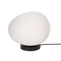 Galda stāvlampas Candellux Lighting Stones, E27, 40W, balta krās./melna krās.