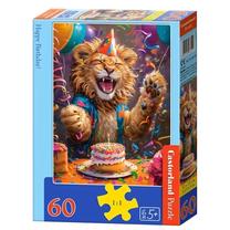 Dėlionė Castorland Happy Birthday, 32 cm x 23 cm, 60 vnt., įvairių spalvų