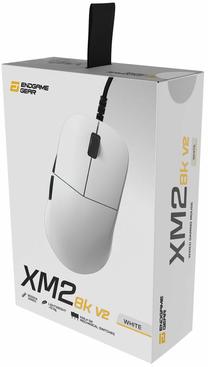 Vadu spēļu pele Endgame Gear XM2 8k v2, usb type-a, balta krās.