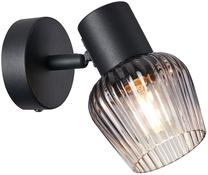 Светильник настенный Candellux Lighting Mitura 91-45409, E27, 1 x 40 Вт, черный цв. / черный цв.