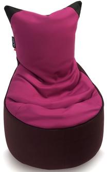 Sėdmaišis Cat Munchkin, juodas/rožinis, 220 l