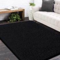 Kilimas vidaus Shaggy 0211, juoda sp., 220 cm x 160 cm
