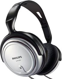 Laidinės ausinės Philips SHP2500, sidabro sp./juoda sp./pilka sp.
