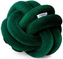 Dekoratyvinė pagalvėlė AmeliaHome Nancy Supel, žalia, 22 cm x 22 cm