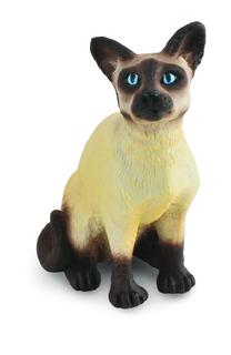 Žaislinė figūrėlė Collecta Siamese Cat 88331, ruda sp.