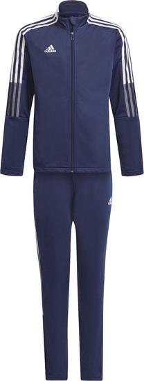 Спортивный костюм, детские Adidas, синий цв., 140 см