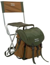 Sulankstoma turistinė kėdė Shakespeare Deluxe Rucksack Chair, ruda sp./žalia sp.