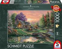 Dėlionė Schmidt Thomas Kinkade Amsterdam 109997, 69.3 cm x 49.3 cm, 1000 vnt., įvairių spalvų