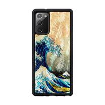 Telefono dėklas iKins Great Wave Off Back Case For Samsung Galaxy Note 20, juoda sp., Samsung