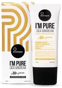 Kremas įdegio priežiūrai Suntique I'm Pure Cica SPF50+, 50 ml