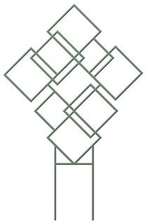 Taimetugi Garden Center 0311-085, 46 cm x 29.9 cm, plastik, roheline v.