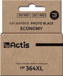 Rašalinio spausdintuvo kasetė Actis KH-364PBKR, juoda sp., 12 ml