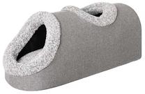 Kaķu māja Hobbydog Bullet, balta krās./pelēka krās., 80 cm x 30 cm