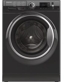 Skalbimo mašina Hotpoint Ariston NLCD 946 BS A EU, 9 kg, juoda sp.