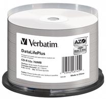 Ierakstāms kompaktdisks Verbatim, 700 MB, 50gab.