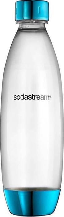 Ūdens pudele SodaStream Fuse Neon Blue, caurspīdīga krās./zila krās., 1 l