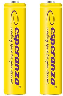 Įkraunamas elementas Esperanza, AAA, 1000 mAh, 2 vnt.