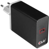 Adapteris Club 3D CAC-1901EU, USB Type C, 10 cm, balta sp./juoda sp., 27 W