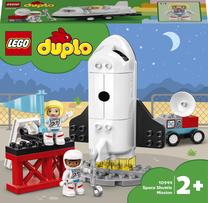 Konstruktorius LEGO Duplo Daugkartinio erdvėlaivio misija 10944, 23 vnt.