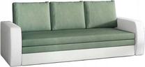 Sofa-lova Inversa Soro 34, Soft 17, balta sp./žalia sp., 83 x 220 cm x 89 cm