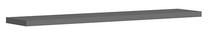 Sieninė lentyna Modal, juoda sp./pilka sp., 3.2 cm x 25 cm x 120 cm