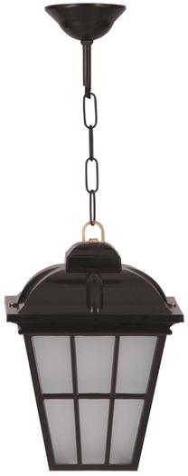 Lauko pakabinamas šviestuvas Opviq BFE-68183-BSY, 60W, E27, IP65, juoda sp., 20 cm x 55 cm