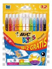 Flomasteriai Bic 920295, vienpusiai, 12 vnt.