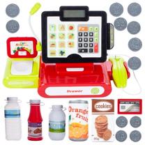 Parduotuvės žaislai Fun Toy Cash Register, įvairių spalvų