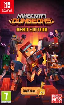 Nintendo Switch žaidimas Mojang Minecraft Dungeons Hero Edition, anglų