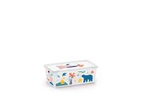 Kaanega hoiukarp Kis C Box Style, 5 l, mitmevärviline, 33.5 x 19 x 12 cm