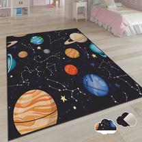 Kilimas Conceptum Hypnose 660 487KRL1925, juoda sp./įvairių spalvų, 220 cm x 140 cm