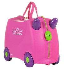 Bērnu koferis Trunki Trixi, rozā krās., 18 l, 46 x 21 x 31 cm